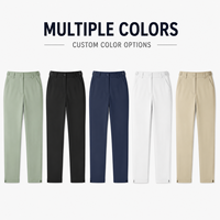 Pantalon de golf respirant et léger pour femme, coupe ajustée avec boucle latérale réglable, idéal pour l'entraînement sportif et les compétitions