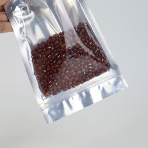 लालकृष्ण 9*14 cm फिर से करने के लिए आसान खुले चांदी एल्यूमीनियम पन्नी थैली खड़े हो जाओ/बैग ज़िप के साथ पैकिंग के लिए ताला चाय - Product Image 3