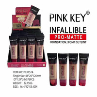 Promo Panas Multi 4 Warna Krim BB Cair Foundation Full Coverage Concealer Tahan Lama Melembapkan Mencerahkan Mengontrol Minyak