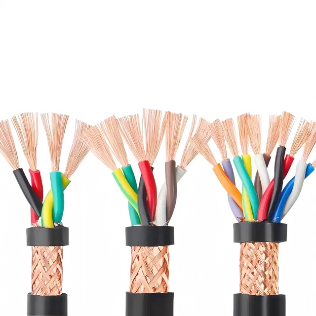 RS485 RS232 RVVP RVSP 0.5mm2 Flexible Shielded Cable,Twisted Pair 20 18 AWG Communication Control Cable Signal Wire
