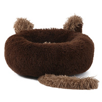 Coussin pour chien, matelas chaud et moelleux pour l'hiver, accessoires pour animaux de compagnie