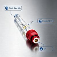 Capteur d'électrode pH pour eau pure à faible conductivité, lecture haute précision, cellule de débit 50-150 ml/min, échantillon, OEM ODM personnalisable