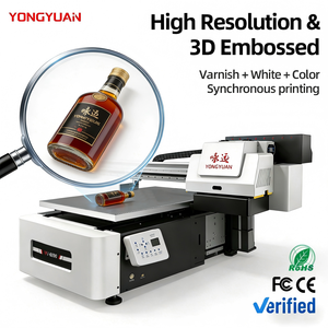 Imprimante UV DTF 6090 grand <span class=keywords><strong>format</strong></span>, machine d'impression UV avec tête d'impression I1600, 15 couleurs, impression numérique à plat avec dorure à chaud - Product Image 1