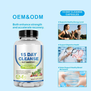 ODM OEM suplemen Herbal vitamin 15-hari kapsul pendukung sinar Vegan alami pembersih untuk orang dewasa kesehatan pencernaan - Product Image 3