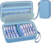 Sac de rangement pour outils de voyage, fermeture éclair, grande capacité, coque rigide en EVA, PU, OEM/ODM, logo personnalisé, étui de transport