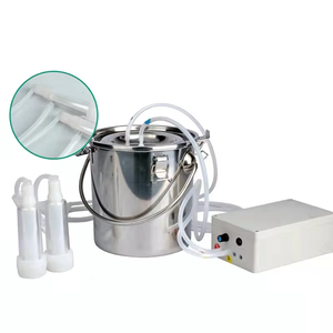 Mini Máquina <span class=keywords><strong>de</strong></span> Ordeño Portátil Recargable, Equipo <span class=keywords><strong>de</strong></span> Succión <span class=keywords><strong>de</strong></span> Leche Eléctrico Pulsante para Vacas, Ovejas y <span class=keywords><strong>Burros</strong></span> - Product Image 1