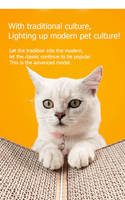 Griffoir pour chat en carton ondulé en gros, en forme de livre, jouet et lit pour animaux de compagnie