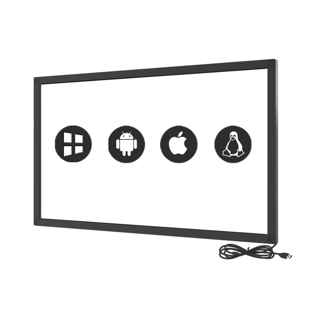 GreenTouch 40-Inch USB IR Multitouch Screen Frame Smart TV Self-Service Kiosk Display Solutions Interactive IR Products in Stock