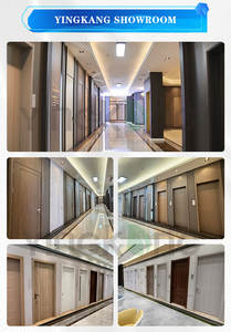 Portes intérieures WPC à haute densité, <span class=keywords><strong>vente</strong></span> directe usine Yingkang, portes pré-assemblées avec cadre fini et quincaillerie - Product Image 6