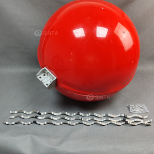 Esferas de Señalización Aérea de Fibra de Vidrio a Precio de Fábrica, Marcadores de Líneas Eléctricas, Esferas de Advertencia para Aeronaves, Esfera de Advertencia de Aviación de 600 mm - Product Image 6