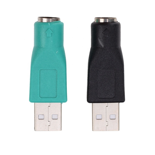USB Male for PS2 Female Cable Adapter Connector Converter for Notebooks Computers PC Laptop Keyboard Mouse