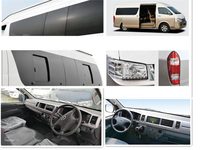 Mini bus électrique 6m, batterie LiFePO4, autonomie 400 km, design coloré, luxe, neuf