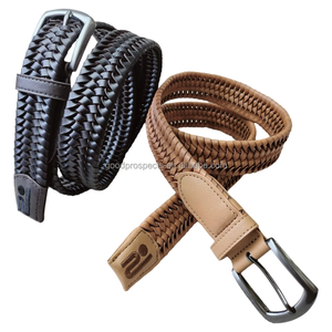 Vente en gros en usine <span class=keywords><strong>Ceinture</strong></span> <span class=keywords><strong>tressée</strong></span> en cuir reconstitué Allemagne pour <span class=keywords><strong>ceinture</strong></span> unisexe à boucle ardillon <span class=keywords><strong>dorée</strong></span> personnalisée - Product Image 5