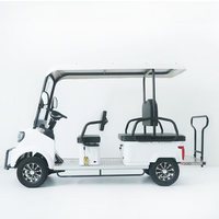 Prix d'usine – Nouveau mini-bus touristique automatique Euro 4 à essence, voiturette de golf pour parcs d'attractions et stations touristiques