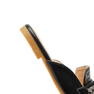 Lady Shoes <strong>Sandals</strong> Open Back Flat <strong>Women</strong>&amp;#39;<strong>s</strong> <strong>Sandal</strong> and Slipper 2023 New Fashion <strong>Closed</strong> <strong>Toe</strong> Casual Summer PU TPR - Product Image 3