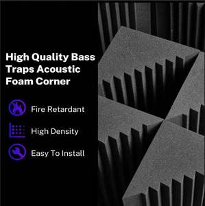 Paneles modernos de tablero de ondas de espuma acústica <span class=keywords><strong>para</strong></span> <span class=keywords><strong>aislamiento</strong></span> de pared insonorizado y reducción de ruido Incluye capacidades de diseño gráfico 3D - Product Image 4