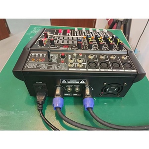 PMX402D + 2EQ + 99DSP Système de sonorisation professionnel Mélangeur de puissance audio 250W avec <span class=keywords><strong>2</strong></span> égaliseurs et 99 effets DSP - Product Image 4