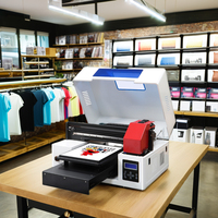Imprimante DTG A3 de haute qualité Système d'encre vive avancé Vitesse d'impression rapide Impression de vêtements Création de mode personnalisée