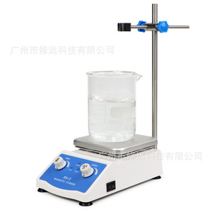 เครื่องกวนสารแม่เหล็ก Sh-2 ขนาด 2 ลิตร พร้อมฟังก์ชั่นให้ความร้อน สำหรับใช้ในห้องปฏิบัติการ - Product Image 5