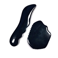 Outil de massage corporel Gua Sha en pierre de Bian et jade, grand format, personnalisé, éco-responsable, le plus vendu pour le bricolage