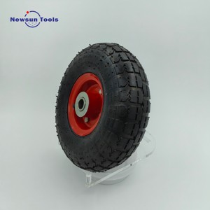 NS Discount 10% Off Factory Small 4.10/3.50-4 Roues/pneus pneumatiques en caoutchouc pour chariots à roulettes Autres roues Pneus et accessoires - Product Image 6