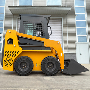 중국산 스키드 스티어 EPA CE 인증 스키드 스티어 로더 휠 트랙터 전기 배터리 구동 미니 스키드 스티어 - Product Image 1