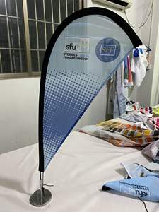 Bandiere da tavolo stampate bandiere con bandiera a basso prezzo di fabbrica pubblicizzate Banner per mostre all'aperto - Product Image 2