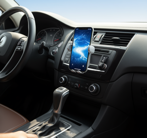 Supporto per telefono Ba Ba-A2 da cruscotto, rotazione a 360 gradi, in plastica, per auto - Product Image 2