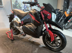 Motocicleta Eléctrica Deportiva <span class=keywords><strong>Kawasaki</strong></span> H2 de 72V sin Escobillas, Estilo <span class=keywords><strong>Ninja</strong></span> <span class=keywords><strong>R3</strong></span>, Horizon Locomotive V6, PC200-6S, 200-400CC - Product Image 5