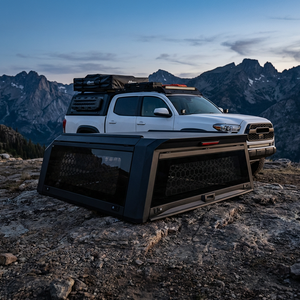 Toyota HILUX 2016-2023ฝาปิดแบบแข็งฝากันน้ำสองชั้นอลูมิเนียมล็อคกีฬากระโจมฝาครอบ tonneau - Product Image 1