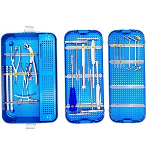 ชุดเครื่องมือผ่าตัดกระดูกขนาดเล็ก A-1 VERITAS Superior Stainless Steel สำหรับยึดกระดูก  แบบใช้ซ้ำได้ ได้รับมาตรฐาน CE - Product Image 1