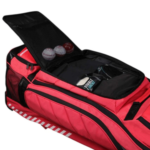 Sac de sport pour équipement de cricket (battes, gants, protections, chaussures et accessoires) en toile, capacité 50-70L, pour entraînement et compétition des joueurs - Product Image 6
