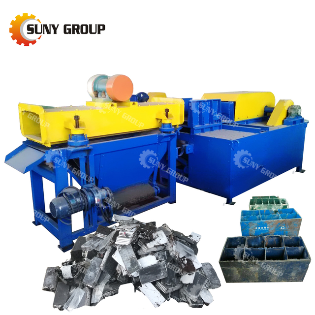 Factory Supply Used Automatic Battery Lead Acid Battery Dismantling Machine Price