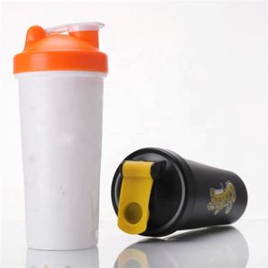 Wholesale BPA Free 600ml Plastic Protein Custom <b>Shaker</b> <b>Bottle</b> Plastic Gym Water <b>Bottle</b> With Mixer Ball - Product Image 1