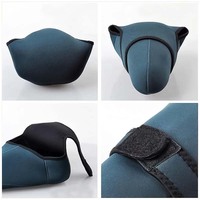 Tas kamera Video untuk perjalanan wadah pelindung lensa Neoprene untuk 750D 5D3 800D roda gigi Digital tas kamera kustom Neoprene DSLR