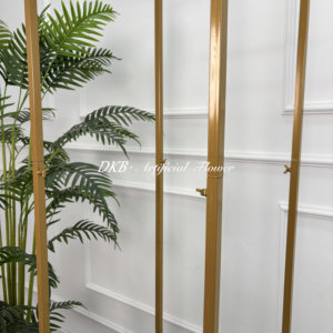 Support à fleurs en métal doré pour centre de table, support à fleurs de haute qualité pour la décoration d'événements, présentoir floral pour fête - Product Image 4