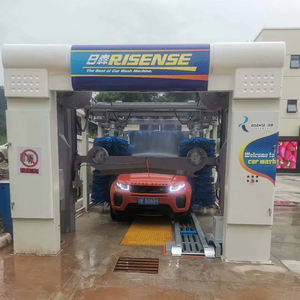 Équipement de lavage de voitures en tunnel de qualité supérieure, norme d'exportation chinoise, machine de lavage de voitures en tunnel entièrement automatique avec PLC <span class=keywords><strong>Siemens</strong></span> - Product Image 1