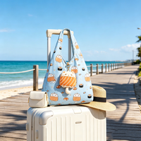 Sushi Cat Soft Pulshies, sac de courses pliable et réutilisable écologique personnalisé, porte-clés en peluche personnalisé, OEM ODM, animal en peluche