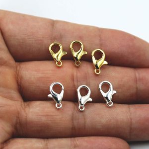 12Mm Vàng Và Sliver Thép Không Gỉ Tôm Hùm Móc Cho Đồ Trang Sức Làm Móc Chìa Khóa Nghệ Thuật Charms Tôm Hùm <span class=keywords><strong>Claw</strong></span> <span class=keywords><strong>Clasp</strong></span> Phụ Kiện - Product Image 5