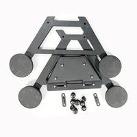 Support magnétique de 10 kg de force de traction pour Starlink Mini, en acier au carbone, base sans perçage avec 4 aimants puissants pour toit de véhicule, utilisation extérieure