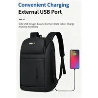 Sac à dos unisexe personnalisé avec logo, imperméable, pour ordinateur portable, sac de voyage, doublure en polyester, fermeture éclair, style décontracté, écologique, portable