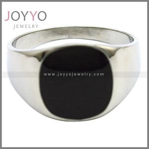 Anello da uomo in acciaio inossidabile placcato oro di alta qualità <span class=keywords><strong>Ertugrul</strong></span> alla moda artiglio mignolo nero alla rinfusa - Product Image 2