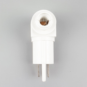 Etl được phê duyệt E12 đèn ổ cắm chủ với 360 xoay ánh sáng ban đêm cắm chuyển đổi cho USA & Canada cho muối đèn - Product Image 4