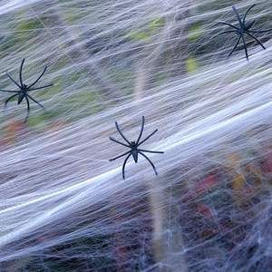 سوبر تمتد هالوين العنكبوت زينة شبكة العنكبوت خيوط العنكبوت والعناكب لديكور الحزب احتفالي هالوين لوازم الحزب - Product Image 6