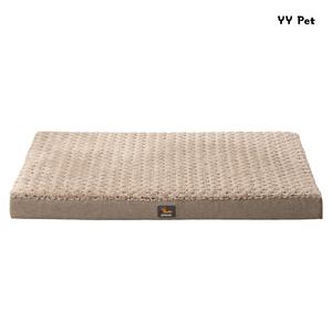 Cama Ortopédica Grande para Perros, Ecológica, Impermeable, de Terciopelo Rosa, Suave, Esponjosa, Lavable, con Cubierta Desmontable - Product Image 5