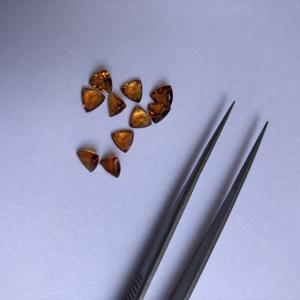 หินซิทรินบรั่นดีธรรมชาติขนาด6มม. เจียระไนแบบหลายล้านล้านชิ้นอัญมณีทรงหลังเบี้ยทรงหลวมจากผู้ผลิตขายส่งราคาโรงงานดีไอวาย - Product Image 1