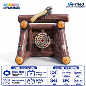 Jeu gonflable <span class=keywords><strong>de</strong></span> lancer <span class=keywords><strong>de</strong></span> <span class=keywords><strong>hache</strong></span> <span class=keywords><strong>de</strong></span> bûcheron avec cible en PVC pour événements <span class=keywords><strong>de</strong></span> carnaval, fêtes <span class=keywords><strong>de</strong></span> jardin et location commerciale - Product Image 1
