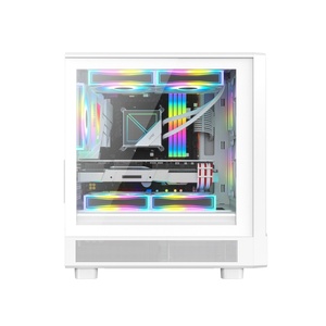 Nuevo producto Micro ATX Tower Estuche de computadora para juegos de vidrio templado Gabinete de <span class=keywords><strong>CPU</strong></span> Estuches para computadora de escritorio Estuche para computadora para juegos - Product Image 6