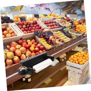 Penyangga Tas Belanja Dinding JH-Mech Custom Produce Bag Organizer, <span class=keywords><strong>Hitam</strong></span>, Baja Karbon - Product Image 3