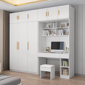 Armario de Bambú Moderno y Sencillo para Dormitorio, con 2 Cajones, para Almacenamiento en Apartamentos Pequeños, Muebles de Dormitorio para Niños - Product Image 3
